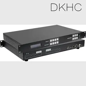 HDMI矩阵4进4出切换器高清音视频监控大屏拼接APP串口网络控制