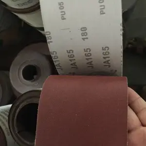 鹿牌抛光砂带PZ633五金磨料家具去毛刺