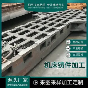 机床机械铸造加工 灰铁立柱地轨铸件 翻砂铸造