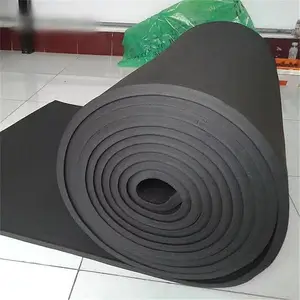橡塑保温板 b1级建筑保温材料 贴面隔音棉 闭孔发泡消音降噪海绵