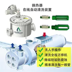 刷式在线自动清洗系统-除垢-石化生产换热器