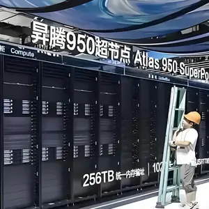 国产AI智能算力中心 AI训练大模型服务器 Atlas 950 SuperPoD超节点