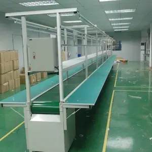 供应小型传送带 输送带PVC输送机 胶带平行式输送线