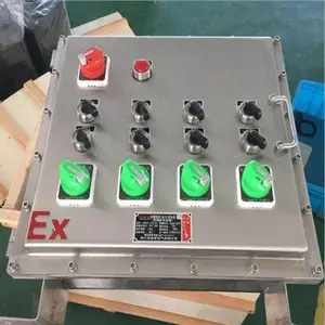 定做防爆控制箱 37kw变频器防爆控制柜订做矿用防爆电气控制箱