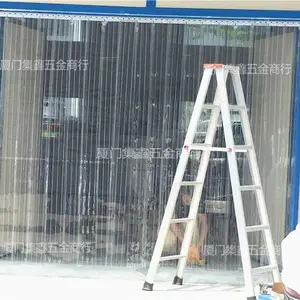 福建厦门空调门帘 白色透明门帘磨砂挂帘定制当天发货
