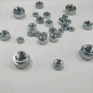 贝瑞克盲孔螺母 压铆螺母 压铆机用铆螺母 镀锌S M4 0