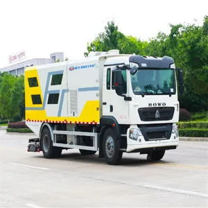 天锦10吨后置吸尘车厂家东风多利卡8方洗扫车二手扫路车