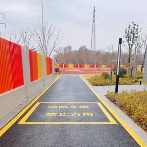 道路划线-消防通道地面划线要求宽度 「工序规范」