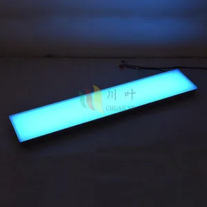 LED地砖灯发光嵌入式地埋灯户外防水条形尺寸七彩感应可定制长条川叶照明