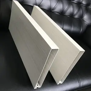 深圳铝方通格栅 木纹凹槽铝格栅