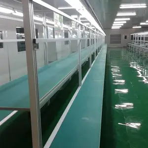 东莞全铝材双边长条台板皮带流水线