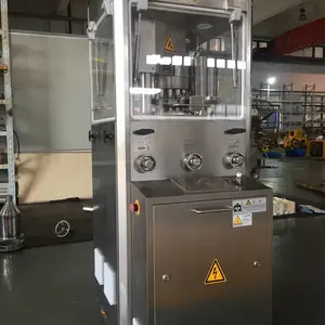 实验室旋转式小型压片机中试小型生产压片机压力显示预压压片机