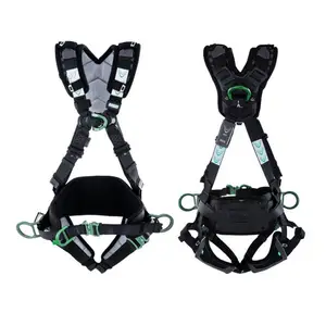 鄂州MSA/梅思安10217194 V-FIT 背/胸/臀挂点,快插铝扣,腿/肩/腰垫,中国版,标准号 全身式安全带