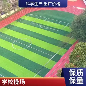 混合型塑胶跑道 学校户外篮球场硅pu球场操场运动跑道羽毛球