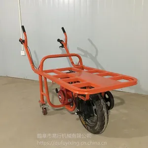爬坡运货动力推车 平板汽油鸡公车报价 易行 YIX-DLUN