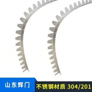 304不锈钢草石隔离带花园分隔板园艺分割带园林景观绿化挡土带