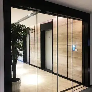 中山三角玻璃感应门维修电话