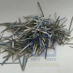 供应炼铝厂电解槽基础建设用不锈钢熔抽钢纤维耐高温腐蚀大业厂家