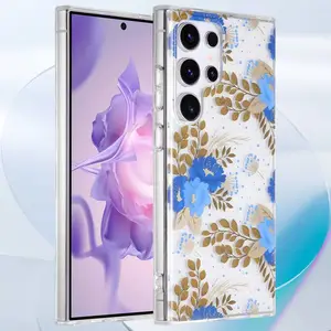 来图定制适用于三星Galaxy S23 FE/S24FE/S22/S24 Plus/S25 Ultra PC TPU 2 IN1 IMD工艺手机壳
