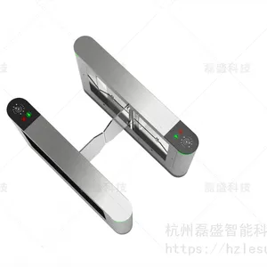 供应Lesun-Bs510-1圆角速通门摆闸杭州磊盛,通道闸厂家直供写字楼房地产智能人脸识别刷卡