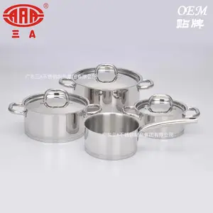 品牌锅具贴牌oem 个性开模具定制不锈钢厨具炊具