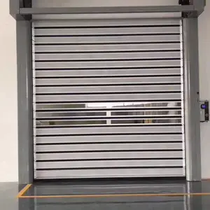 厂家直销涡轮硬质快速门铝合金工业快速螺旋硬质快速门保温抗风门