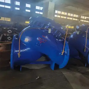 栖霞阀门经销商JD745X-16C DN350多功能水泵控制阀,控制阀安装参数 JD745X