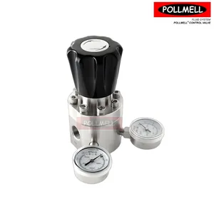 pollmell 北麦阀门 高压 微压减压器 不锈钢304 316L 螺纹 卡套 精度高