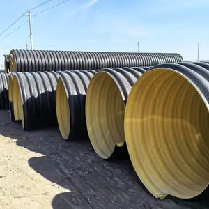 ����HDPE�ִ���ǿ���ں��ֲܸ��ƽṹ�ι̣�������ˮ����