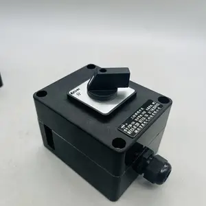 三防照明开关 FZM-10A 防水防尘防腐旋钮开关 IP65 单联
