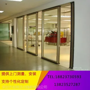 供应罗湖移动玻璃隔断墙量尺