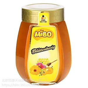 进口蜂蜜批发德国原装进口蜜宝百花蜂蜜500g*12瓶 热销冲调批发