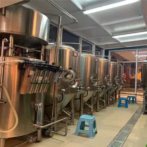 四川火锅店啤酒设备600升啤酒设备发酵罐