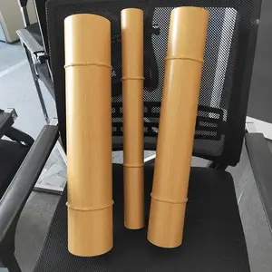 门头铝圆管装饰 竹纹圆管 仿竹造型铝管