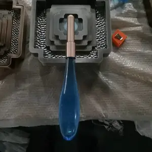 欧肯直销门拉手 木材水晶拉手 琉璃大理石树脂工艺拉手