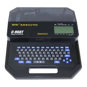 丽标线号机C-960T佳能打号机便携套管印字机PVC套管热缩