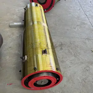 φ400*1500规格双梁卷筒组5T抓斗起重机卷筒Q345B钢板