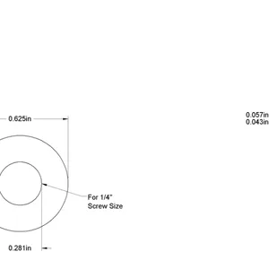 ?Mcmaster-carr90107A029 316����ֵ�Ȧƽ��Ȧ