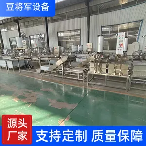 一键式豆腐皮生产线 千张干豆腐加工设备 不锈钢自动搅脑泼浆