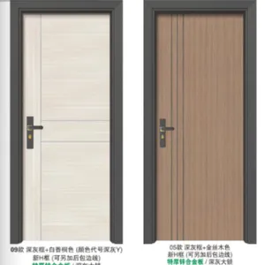 锌合金门 不锈钢房间门 室内工程套装门 出租屋门 高档酒店门