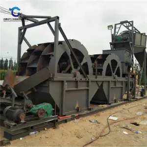 华工风化砂洗砂机定制 大型水轮洗砂机厂家