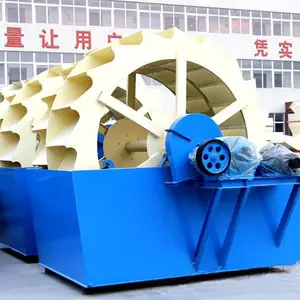 云南洗砂机械 轮式洗砂设备 雄鼎机械水轮式洗砂机耐磨耐用