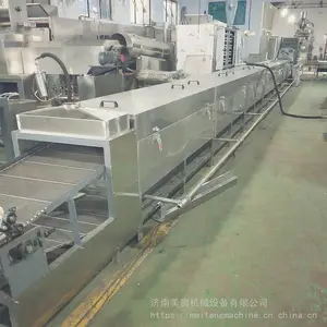 海外办厂小型方便面饼加工机器 免煮即食泡面块生产线