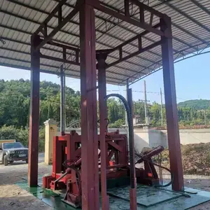 乡镇封闭式后翻垂直压缩垃圾***站升降压缩机 地埋垃圾收集设备