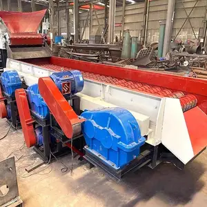 泥石分离机全自动砂石煤矸石大型泥石筛振动式矿用砂石分拣机设备