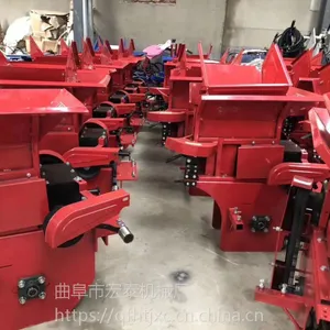甘肃地区小型玉米收割机 手推玉米掰棒机机 单行玉米收获机