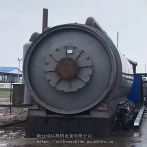 商丘厂家定制废轮胎废橡胶裂解提取燃料油高温炼油设备【热销】