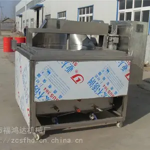 河北红薯片油炸机 天然气加热地瓜片油炸设备 福鸿达红薯片油炸机