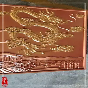 实心铝板镂空雕刻屏风 铝艺雕花古铜隔断厂家十台雕刻机同时赶货
