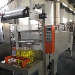 全自动瓶装水饮料包装生产线 半自动膜包机 小型包装机